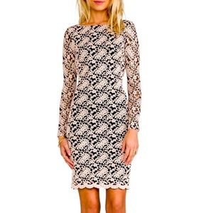 Alice & Olivia floral embroidered dress.